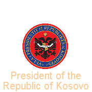 Emblem, President Republic of Kosovo
